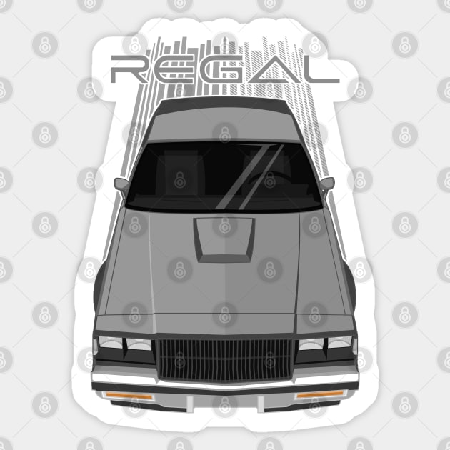 Buick Regal 1981-1987 - gray Sticker by V8social